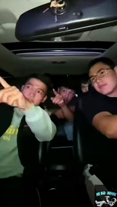 Boys in car 