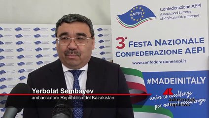 Ambasciatore Kazakistan: "Fino a luglio due miliardi di interscambio con Italia, primo partner commerciale"