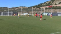 SPOR İşitme Engelli Kadın Futbol Milli Takımı, dünya şampiyonasına Erciyes'te hazırlanıyor