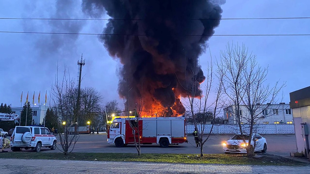 Erneut explosionen in russischer region belgorod gemeldet
