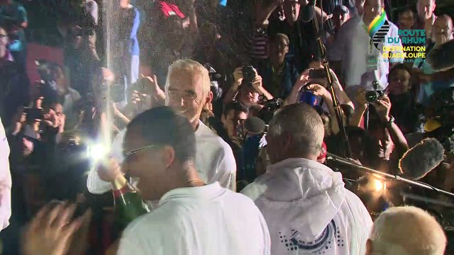 LOÏCK PEYRON, VAINQUEUR DE LA ROUTE DU RHUM - DESTINATION GUADELOUPE