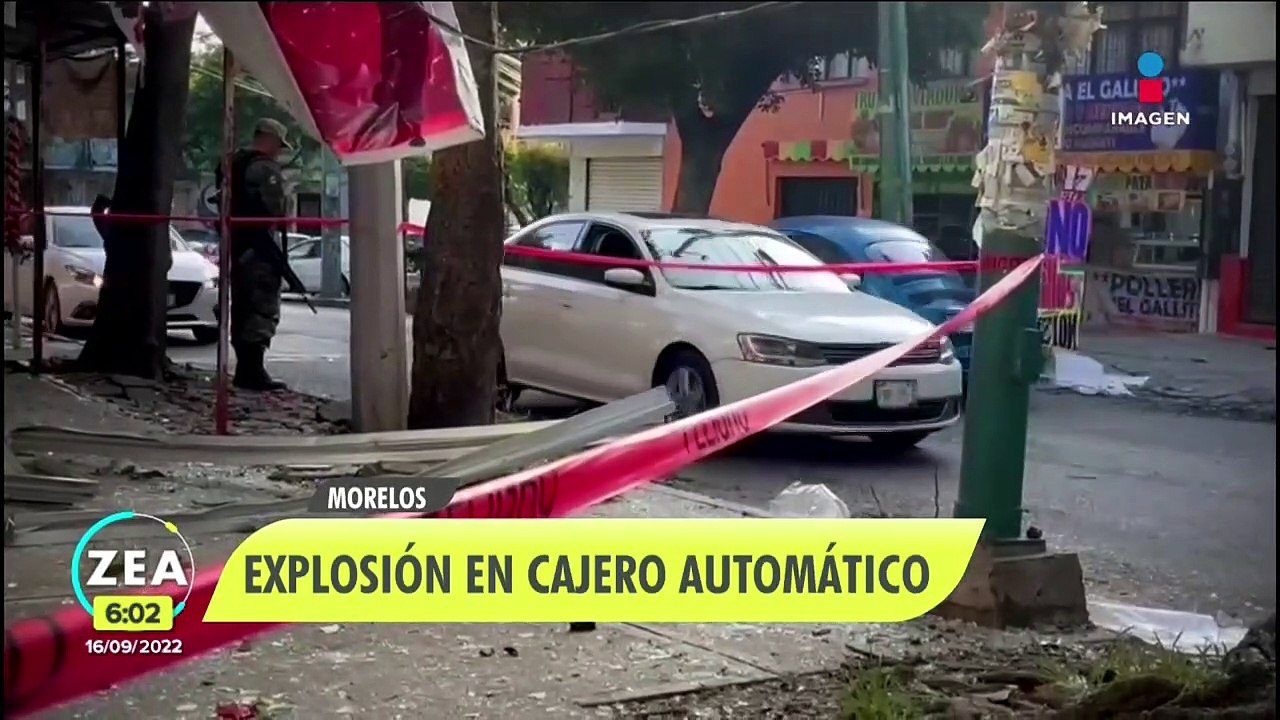 Reportan la explosión de cajeros automáticos en Cuernavaca