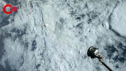 Uzay çöplerinin Dünya’ya fırlatıldığı anlar böyle görüntülendi