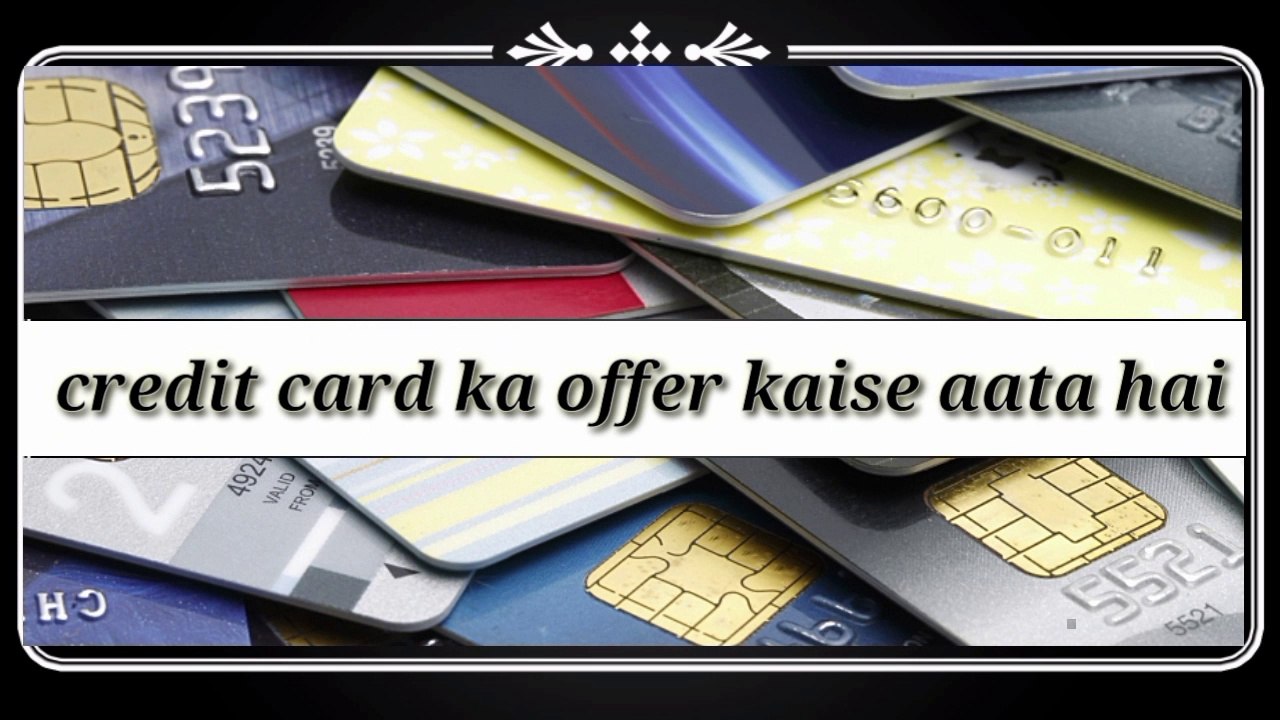 100% Sab ko milega pre-approved credit card.