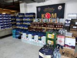 Eskişehir yerel haberleri | Eskişehir'de 4 ton 700 litre kaçak içki ele geçirildi