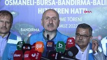 Bakan Karaismailoğlu: Hızlı trenle yolcu taşıma rekoru kırıldı