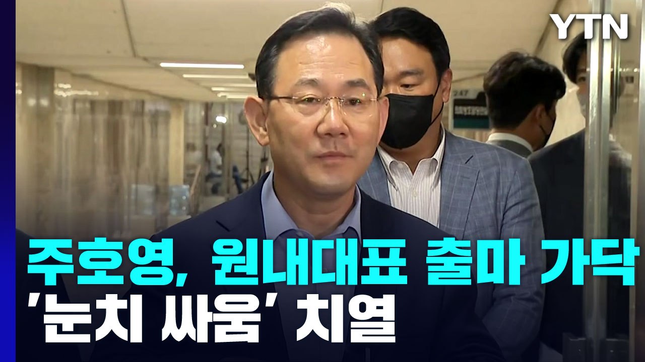 주호영, 원내대표 출마 가닥...'눈치 싸움' 치열 / YTN