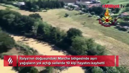 İtalya’da sellerde 10 kişi öldü: 2-3 saatte 6 aylık yağış