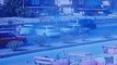 Alkollü sürücü kırmızı ışıkta bekleyen araçların arasına böyle daldı: 1 yaralı