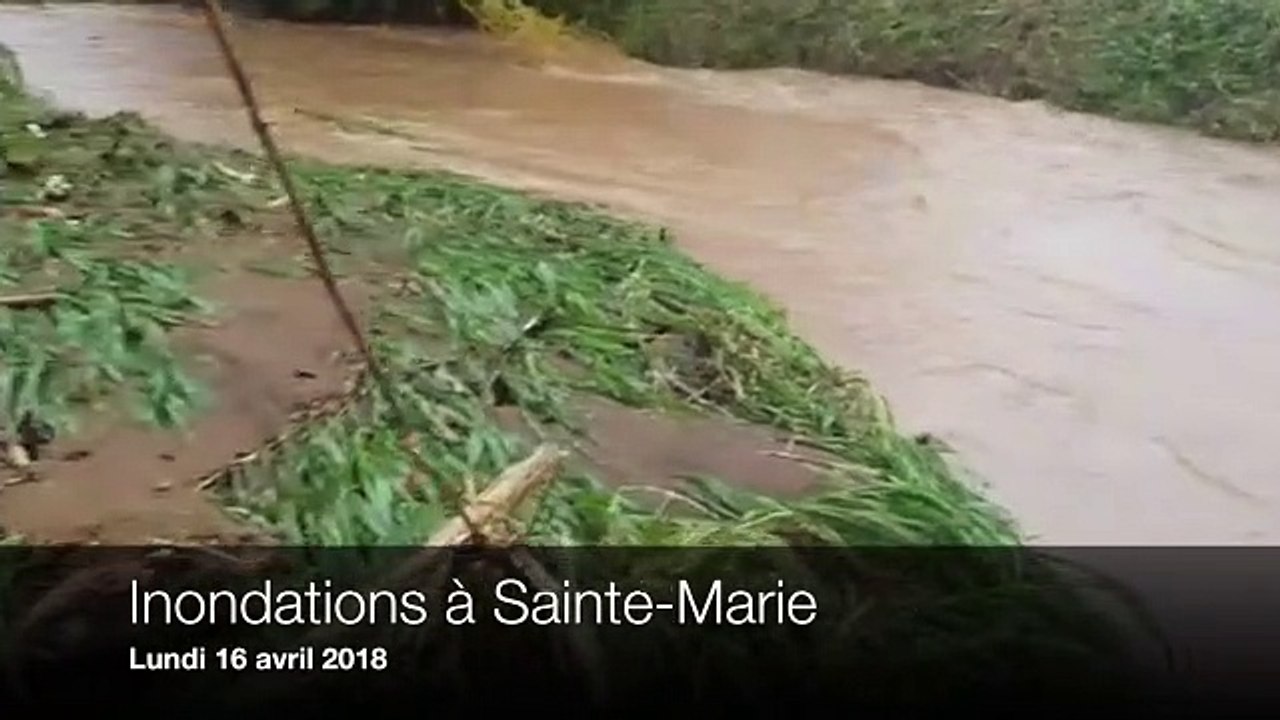 Inondations Sainte-Marie
