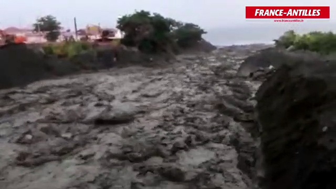 Lahar au Prêcheur