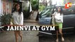 WATCH Jahnvi Kapoor Dropping Into Gym