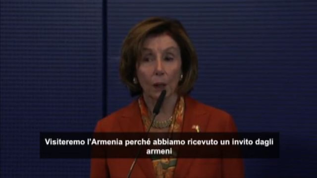 Nancy Pelosi annuncia visita in Armenia dopo scontri con azeri