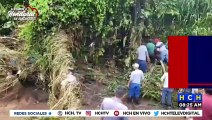 ¡Lamentable! Tres de los cuatro familiares arrastrados por río en Yojoa ya fueron encontrados muertos