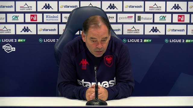J9 Ligue 2 BKT : La conférence de presse avant Grenoble F38 / SMCaen