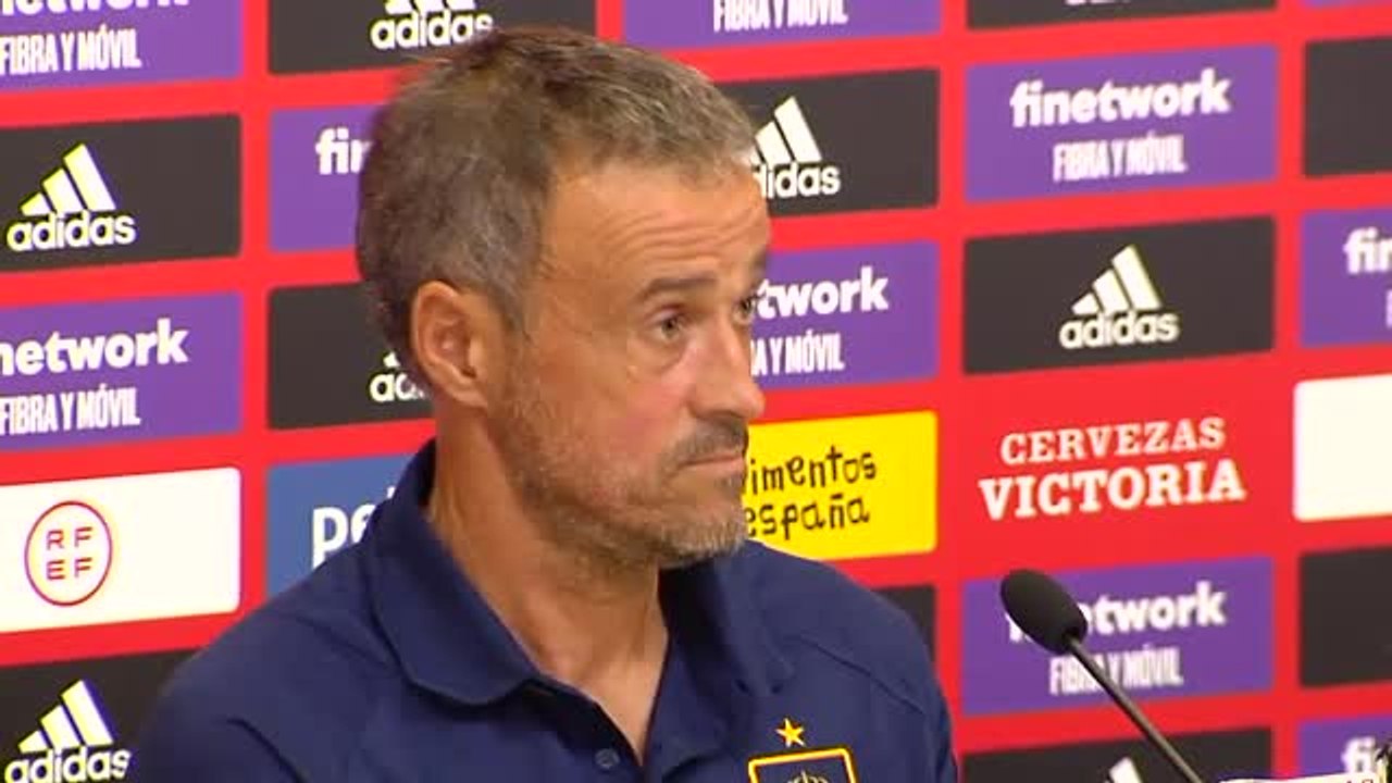 Luis Enrique: "Me gusta mucho Iago Aspas, Sergio Ramos y Ansu Fati"