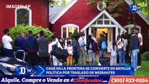 Caos en la frontera se convierte en batalla política por traslado de migrantes | El Diario en 90 segundos