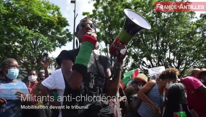 Militants anti-chlordécone : mobilisation 27/08/2020
