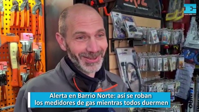 Alerta en Barrio Norte así se roban los medidores de gas mientras todos duermen