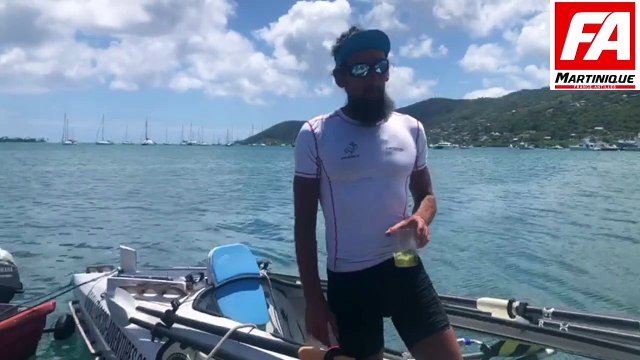 Stéphane Brogniart : traversée de l'Atlantique à la rame