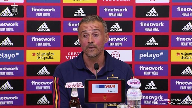 Luis Enrique justifica su penúltima lista de convocados antes del Mundial de Catar