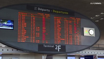 شاهد: اضطراب الحركة الجوية في أوروبا بسبب إضراب في مطارات فرنسا