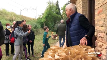 La culeca endulza el Día del Cristo en Tudela