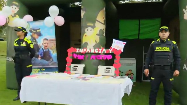 Controles policiales en Bogotá para celebración de Amor y Amistad