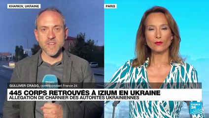 Charnier présumé à Izioum : "La cause de la mort de ces personnes reste à déterminer"