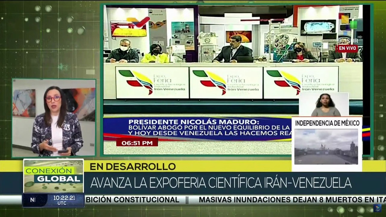 En Caracas avanza expoferia científica Irán-Venezuela
