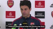 Arteta reflects on Queen Elizabeth's 'special legacy'