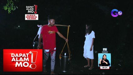 Lalaki, sinusundan daw ng misteryosong nilalang? | Dapat Alam Mo!