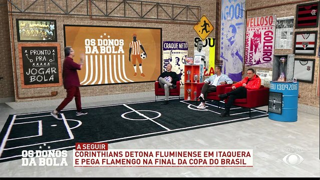 Velloso deixa Craque Neto maluco após dizer que Corinthians será vice 16/09/2022 14:17:10
