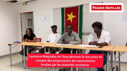 Laurence Maquiaba de l'Ang, le 23/11/21 lors de la réunion des organisations politiques patriotiques