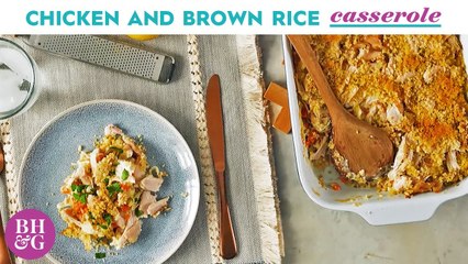 How to Make Chicken and Brown Rice Casserole