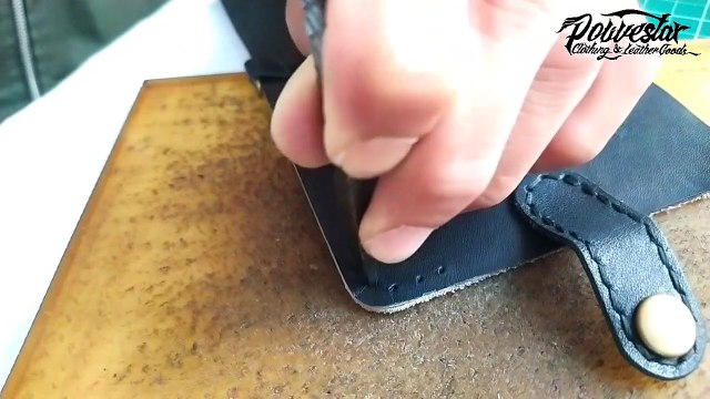 Process Of Making Vegetable Tanned Leather Handmade Wallet (Part 2)