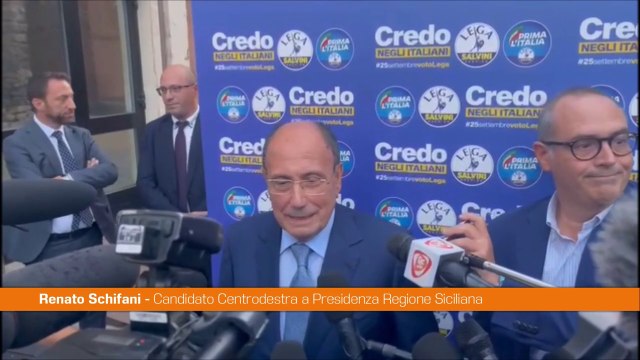 Schifani L'aria della vittoria si tocca con mano