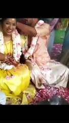 தாலிகட்டும் நேரத்தில் “ஹைய்யா ஜாலி கல்யாணம் ஆகிடுச்சு” என்று மணமேடையில் துள்ளி குதித்த கல்யாண பெண்