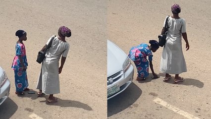 Girl gets CAUGHT trying to steal phone during HILARIOUS social experiment