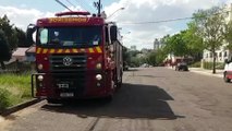 Idosa de 91 anos que sofreu fratura no braço é socorrida pelo SAMU e Corpo de Bombeiros na Vila Tolentino