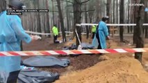 Ukraine : des centaines de tombes sommaires à Izioum, Zelensky dénonce une Russie de 