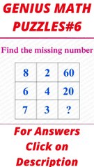 99% OF PEOPLE FAIL TO ANSWER THE BRAIN TEASER MATH PUZZLE | #brain_math,#shorts, #general_knowledge