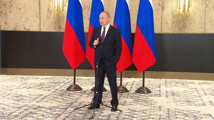 Putin afirma que Rusia no tiene "prisa" en terminar su campaña militar en Ucrania