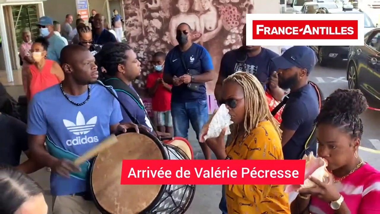 Valérie Pécresse en Guadeloupe