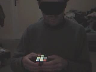 Piercy blindfold cubing in 3:35