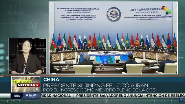 China consolidó nexos con Irán y Türkiye en Cumbre de la Organización de Cooperación de Shanghái
