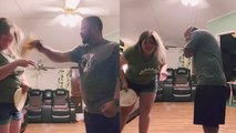 Soon-to-be-married couple holds nothing back while trying the Tortilla Challenge