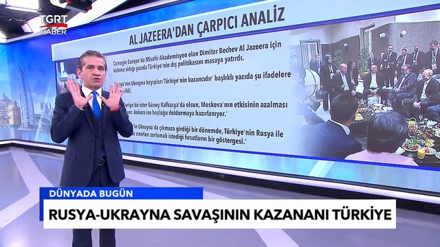 Al Jazeera'den Çarpıcı Analiz: Rusya-Ukrayna Savaşının Kazananı Türkiye - Tuna Öztunç
