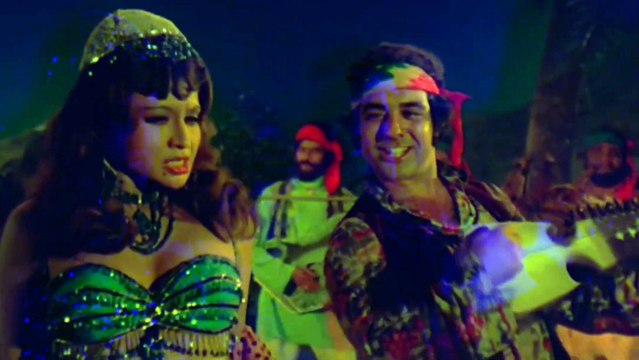 Mehbooba o Mehbooba | Sholay (1975) | Helen | Amitabh | Dharmendra | Amzad Khan | Hit songs