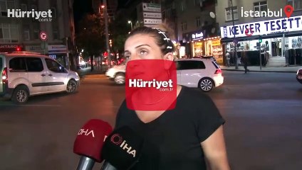 Kırmızı ışıkta geçti öğrenciye çarptı bir de çocuğu dövdü